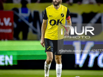 NAC Breda defender Jan van den Berg plays during the match between NAC and NEC at the NAC Rat Verleghstadium for the Dutch Eredivisie season...