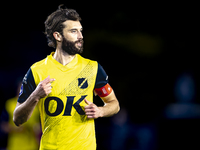 NAC Breda defender Jan van den Berg plays during the match between NAC and NEC at the NAC Rat Verleghstadium for the Dutch Eredivisie season...