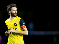 NAC Breda defender Jan van den Berg plays during the match between NAC and NEC at the NAC Rat Verleghstadium for the Dutch Eredivisie season...