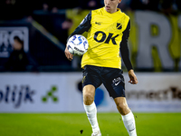 NAC Breda midfielder Casper Staring plays during the match between NAC and NEC at the NAC Rat Verleghstadium for the Dutch Eredivisie season...