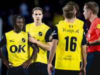 NAC Breda forward Sana Fernandes plays during the match between NAC and NEC at the NAC Rat Verleghstadium for the Dutch Eredivisie season 20...