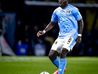 NEC defender Brayann Pereira plays during the match between NAC and NEC at the NAC Rat Verleghstadium for the Dutch Eredivisie season 2024-2...