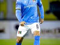 NEC defender Calvin Verdonk plays during the match between NAC and NEC at the NAC Rat Verleghstadium for the Dutch Eredivisie season 2024-20...