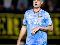 NEC forward Vito van Crooij plays during the match between NAC and NEC at the NAC Rat Verlegh Stadium for the Dutch Eredivisie season 2024-2...