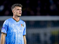 NEC forward Vito van Crooij plays during the match between NAC and NEC at the NAC Rat Verlegh Stadium for the Dutch Eredivisie season 2024-2...