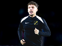 NAC Breda forward Roy Kuijpers plays during the match between NAC and NEC at the NAC Rat Verleghstadium for the Dutch Eredivisie season 2024...