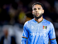 NEC defender Calvin Verdonk plays during the match between NAC and NEC at the NAC Rat Verleghstadium for the Dutch Eredivisie season 2024-20...