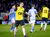 NAC Breda defender Boy Kemper plays during the match between NAC and NEC at the NAC Rat Verleghstadium for the Dutch Eredivisie season 2024-...