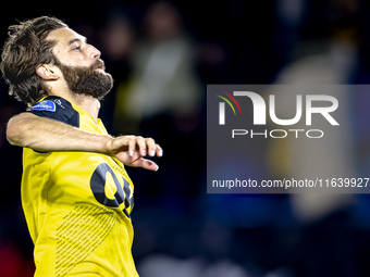 NAC Breda defender Jan van den Berg plays during the match between NAC and NEC at the NAC Rat Verleghstadium for the Dutch Eredivisie season...