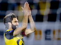 NAC Breda defender Jan van den Berg plays during the match between NAC and NEC at the NAC Rat Verleghstadium for the Dutch Eredivisie season...