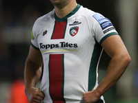 Leicester Tigers' Ben Youngs participates in the Gallagher Premiership match between Newcastle Falcons and Leicester Tigers at Kingston Park...