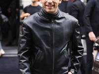 Omar Ayuso attends the Ferrari Fashion Show during the Milan Womenswear Spring/Summer 2025 in Milan, Italy, on September 21, 2024 (