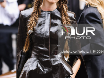 Mara Lafontan attends the Ferrari Fashion Show during the Milan Womenswear Spring/Summer 2025 in Milan, Italy, on September 21, 2024 (