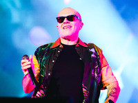 Max Pezzali performs live during the Max Forever Tour 2024 at San Siro Stadium in Milan, Italy, on July 01, 2024 (