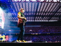 Max Pezzali performs live during the Max Forever Tour 2024 at San Siro Stadium in Milan, Italy, on July 01, 2024 (