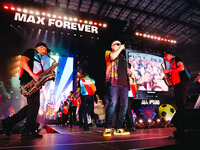 Max Pezzali performs live during the Max Forever Tour 2024 at San Siro Stadium in Milan, Italy, on July 01, 2024 (