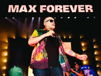 Max Pezzali performs live during the Max Forever Tour 2024 at San Siro Stadium in Milan, Italy, on July 01, 2024 (