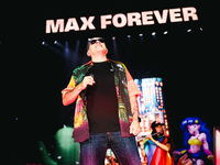 Max Pezzali performs live during the Max Forever Tour 2024 at San Siro Stadium in Milan, Italy, on July 01, 2024 (