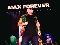 Max Pezzali performs live during the Max Forever Tour 2024 at San Siro Stadium in Milan, Italy, on July 01, 2024 (