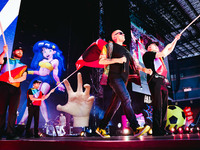 Max Pezzali performs live during the Max Forever Tour 2024 at San Siro Stadium in Milan, Italy, on July 01, 2024 (