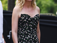 Kirsten Dunst attends the Gucci Fashion Show during the Milan Womenswear Spring/Summer 2025 in Milan, Italy, on September 27, 2024 (