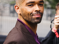 Kingsley Ben-Adir attends the Gucci Fashion Show during the Milan Womenswear Spring/Summer 2025 in Milan, Italy, on September 27, 2024 (