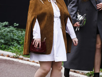 Nicola Coughlan attends the Gucci Fashion Show during the Milan Womenswear Spring/Summer 2025 in Milan, Italy, on September 27, 2024. (