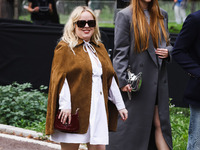 Nicola Coughlan attends the Gucci Fashion Show during the Milan Womenswear Spring/Summer 2025 in Milan, Italy, on September 27, 2024. (