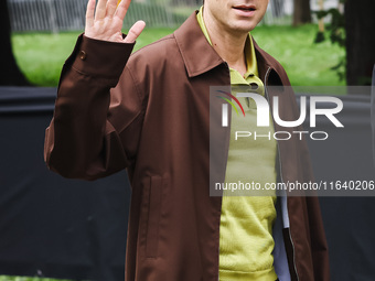 Mark Ronson attends the Gucci Fashion Show during the Milan Womenswear Spring/Summer 2025 in Milan, Italy, on September 27, 2024. (