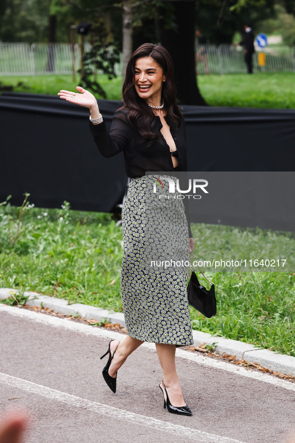 Anne Curtis attends the Gucci Fashion Show during the Milan Womenswear Spring/Summer 2025 in Milan, Italy, on September 27, 2024 