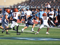 Columbia Lions running back Joey Giorgi #25 tries to find a hole during the NCAA football game against the Princeton Tigers at Robert K. Kra...