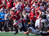 Wisconsin Badgers running back Tawee Walker #3 escapes the Purdue Boilermakers defense for a touchdown at Camp Randall Stadium in Madison, W...