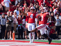 Wisconsin Badgers running back Tawee Walker #3 escapes the Purdue Boilermakers defense for a touchdown at Camp Randall Stadium in Madison, W...