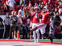 Wisconsin Badgers running back Tawee Walker #3 escapes the Purdue Boilermakers defense for a touchdown at Camp Randall Stadium in Madison, W...