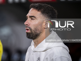 Daniel Carvajal of Real Madrid CF enters the field during the La Liga EA Sports 2024/25 football match between Real Madrid CF and Villarreal...