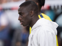 Ferland Mendy of Real Madrid CF enters the field during the La Liga EA Sports 2024/25 football match between Real Madrid CF and Villarreal C...