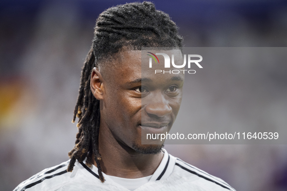 Eduardo Camavinga of Real Madrid CF is seen during the La Liga EA Sports 2024/25 football match between Real Madrid CF and Villarreal CF at...