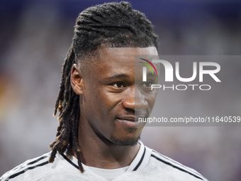 Eduardo Camavinga of Real Madrid CF is seen during the La Liga EA Sports 2024/25 football match between Real Madrid CF and Villarreal CF at...