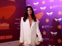 Actress Sophie Charlotte attends the pre-premiere of the film Virginia e Adelaide during the Rio 2024 Festival in Rio de Janeiro, Brazil, on...