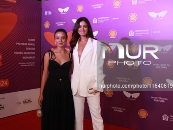 Actress Sophie Charlotte attends the pre-premiere of the film Virginia e Adelaide during the Rio 2024 Festival in Rio de Janeiro, Brazil, on...