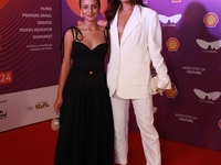 Actress Sophie Charlotte attends the pre-premiere of the film Virginia e Adelaide during the Rio 2024 Festival in Rio de Janeiro, Brazil, on...