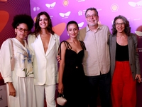 Filmmaker Yasmin Taina attends the pre-premiere of the film Virginia e Adelaide during the Rio 2024 Festival in Rio de Janeiro, Brazil, on O...