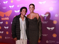 Actress Livia Silva attends the pre-premiere of the film Virginia e Adelaide during the Rio 2024 Festival in Rio de Janeiro, Brazil, on Octo...