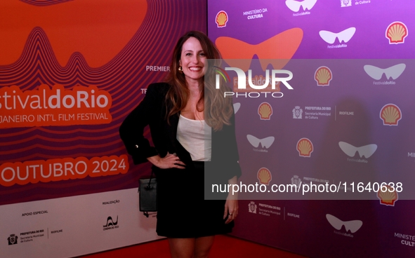 Celebrities are present during the pre-premiere of the film Virginia e Adelaide, held during the Rio 2024 Festival, in Rio de Janeiro, Brazi...