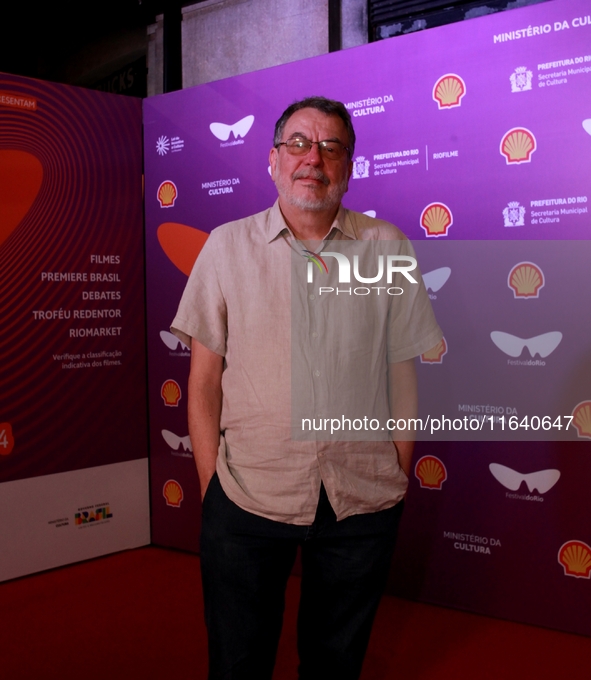 Director Jorge Furtado attends the pre-premiere of the film Virginia e Adelaide during the Rio 2024 Festival in Rio de Janeiro, Brazil, on O...