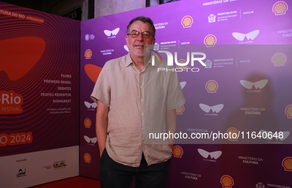 Director Jorge Furtado attends the pre-premiere of the film Virginia e Adelaide during the Rio 2024 Festival in Rio de Janeiro, Brazil, on O...