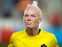 Houston Dash goalkeeper Jane Campbell (1) participates in a match between Houston Dash and Chicago Red Stars in Houston, Texas, on October 4...