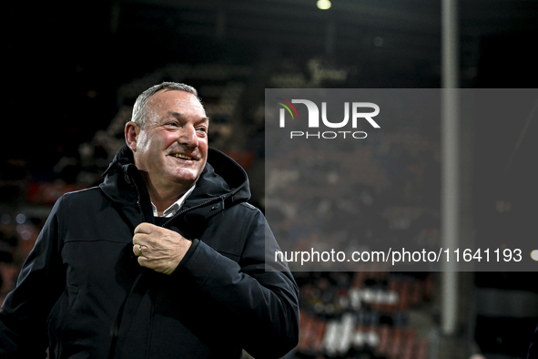 FC Utrecht trainer Ron Jans during the match between Utrecht and RKC at Stadium de Galgenwaard for the 2024-2025 season in Utrecht, Netherla...