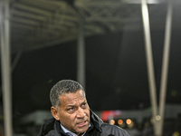 RKC trainer Henk Fraser is present during the match between Utrecht and RKC at Stadium de Galgenwaard in Utrecht, Netherlands, on October 5,...