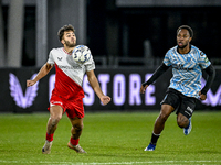 FC Utrecht defender Souffian El Karouani and RKC forward Denilho Cleonise play during the match between Utrecht and RKC at Stadium de Galgen...